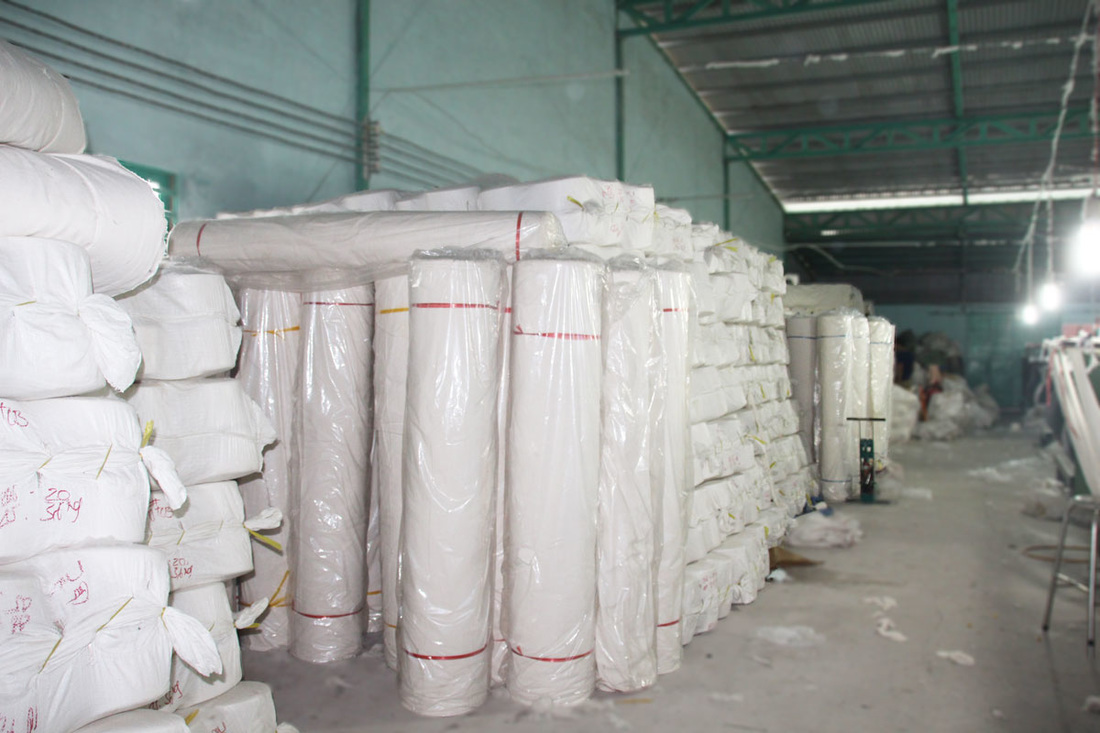 Xưởng sản xuất dệt Vải Canvas - Vải bố tại TPHCM